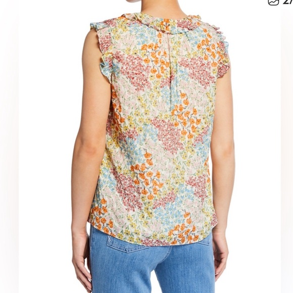 Rebecca Taylor Ava silk floral top - Picture 3 of 6